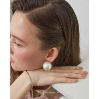 COD จัดส่งเฉพาะจุด Julys - bomber pearl earrings