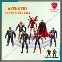 Action figure marve avengers zd toys ironman hulk captain america thor thanos spiderman war machine