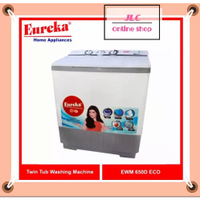 EUREKA TWIN TUB WAHSING MACHINE WITH SPIN DRYER EWM650D ECO -HOT-SALE- MW