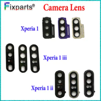 Full New For Sony Xperia 1 Rear Back Camera Lens Glass For Sony Xperia 1 II Camera Lens For Sony Xperia 1 III Camera Lens Glass
