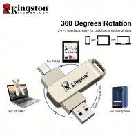 Kinston Duo G2 Pendrive Pen drive 64/128GB 1/2TB USB Pen USB Flash Drive Type-C & A USB3.0 Class10