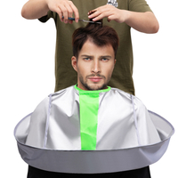 Hair Cutting Capes Umbrella for Adults Barber Cape Cloak Cape for Home and Salon Use Keep Hair Off C