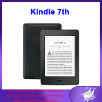 E-reader Kindle 7th Generation 4GB Kindle 7 E-Book Reader 6'' E-ink Touch Screen 167ppi Kindle Ereader without Backlight