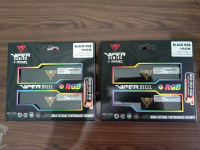 RAM PATRIOT VIPER STEEL RGB DDR4 16GB (2x8GB) 3200Mhz