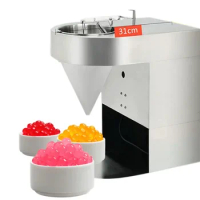 Small Jelly Pearl Ball Popping Bubble Boba Making Machine Milk Tea Tapioca Boba Pearls Maker Machine With Auto Feeding System
