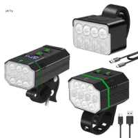 448C LED Bicycles Light Powerful Bicycles Front Headlight USB Rechargeables Bicycles Light