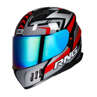 RNG品牌谷歌跨境摩托車頭盔雙鏡片機車頭盔電動車頭盔支