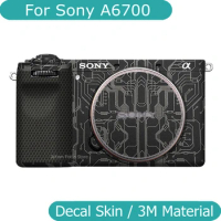 For Sony A6700 Alpha 6700 Decal Skin Vinyl Wrap Anti-Scratch Film Camera Body Protective Sticker ILCE-6700 ILCE6700