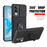 360 ° Shockproof Case For Vivo v29 6.78 '' Push Window Lens Protector Back Cover For vivo v29 Anti Scratch Protective Coque 2023
