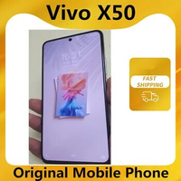 New Vivo X50 5G Android Phone 6.56" AMOLED 2376X1080 OTA GPS Snapdragon 765G 48.0MP 33W Fast Charger 8GB RAM 256GB ROM Dual Sim