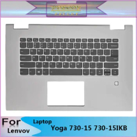 New Original For Lenovo Yoga 730-15 730-15IKB 730-15IWL Laptop Palmrest Case Keyboard US English Version Upper Cover