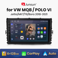 Junsun V1pro Android Auto Radio for Volkswagen VW MQB POLO VI Jetta MK7 T6 Wireless Carplay 4G Car Multimedia GPS 2din autoradio