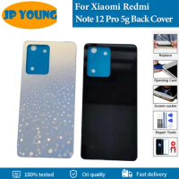 Original Back Cover For Xiaomi Redmi Note 12 Pro 5G Back Battery Cover Rear Case Housing Door For Redmi Note 12 Pro Replace