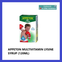 APPETON MULTIVITAMIN LYSINE 120ML