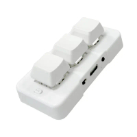 Papan Kekunci Tersuai, MK321 Pro, Suis Biru Mekanikal, Lampu RGB, Sambungan USB 3 Mod, Wayarles 2.4G