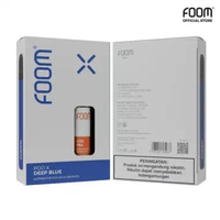 FOOM Pod X Deep Blue + Iced Tea 15 ml