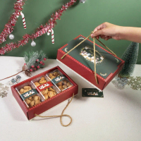 5 Set Box Grace 24x15x7cm Box Tenteng Natal Christmas Box