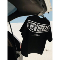 Áo Thun Oversize THEWHEEZE BORDER Nam Nữ Form Rộng Chất liệu 100% cotton 260gsm Cao Cấp từ MC HOUSE