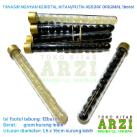 MYN AF Buhur Dupa Tanasir Menyan Kristal Assdaf 1botol isi 12pcs