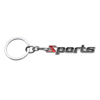Sports Car Logo Keychain for Land Rover Lexus Honda Toyota KIA Ford Subaru Suzuki Auto Key Rings Accessories