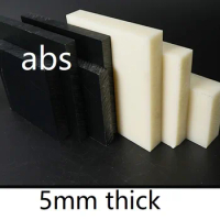 5mm thick off-white Beige black ABS panel Hard plastic board abs rigid plastic sheet Acrylonitrile Butadiene Styrene plastic