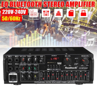 Stok Terbatas! Audio Ampilifier 2000W - HIFI Audio Amplifier Bluetooth 2000W Dengan Remote Control -