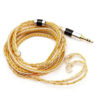 TRIPOWIN ZONIE 16 CORE 4.4MM SILVER-PLATED COPPER UPGRADE CABLE IEM QDC 4.4mm Gold