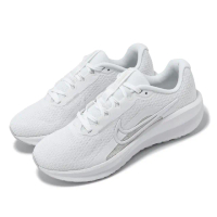 【NIKE 耐吉】慢跑鞋 Wmns Downshifter 13 女鞋 白 網布 透氣 緩衝 支撐 全白 運動鞋(FD6476-101)