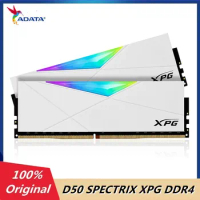 Adata D50 SPECTRIX XPG DDR4 RGB 3200Mhz 3600Mhz Ram Memory Module Desktop 8GB 16G 32GB Flash Memoria Ram for Desktop Computer