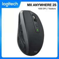 Logitech MX ANYWHERE 2S Wireless Bluetooth Mouse 1000 DPI 2.4Ghz Nano Support for Multi-Device Control 10 m Distance Mouse