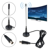 Kebidumei For DVB-T/T2 5DBi Indoor Antenna Mini TV Antenna Aerial Digital For DVB-T TV HDTV Easy To Install