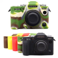 Silicone Camera Cover for Fujifilm XT5/XT4/XT3/XT30/XT20/XT10 Soft Protective Dustproof Case for Fuji X-T5 Skin Bag Accessories
