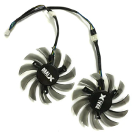 2Pcs/Set FD7010H12S,4Pin 75mm,GPU Cooler,Graphics Video Card Fan,For ASUS GTX 750 650 Ti 660 670,For MSI R6790 Twin Frozr II