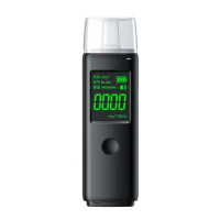 Digital Portable Breath Alcohol Tester Rechargeable Electronic Alcohol Tester with Mouthpieces for Personal &amp; Professional Use