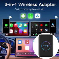 Wireless CarPlay Adapter for Android 10 Wireless CarPlay Android Auto Adapter CarPlay TV Box for Wired CarPlay Android Auto Cars
