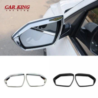 ABS Chrome For Hyundai Elantra CN7 2020 2021 2022 Accessories Car Side Door rearview mirror block rain eyebrow Cover Trim