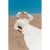 Jazeera Long Dress Muslim Wanita