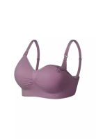 Kiss & Tell Grace Nursing Push Up Bra in Purple Maternity Bra
