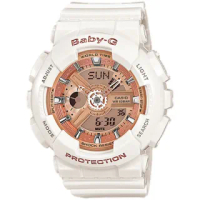 【CASIO 卡西歐】BABY-G 街頭潮流雙顯錶(BA-110-7A1)