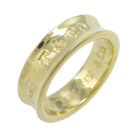 【二手名牌BRAND OFF】Tiffany & Co 蒂芬妮 18K 黃金 1837戒指