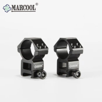 Marcool 2Pcs Hunting Rifle Scope Mounts Ring for Dia 25.4/30mm Scope 11mm 20mm Dovetail Picatinny Rail Tactical Mount