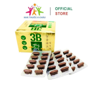 Viên uống 3B Đông trùnġ Linhzhi Bổ sung vitamin B1, B3, B6 giúp bồi bổ tăng cường sức khỏe - Hộp 10 