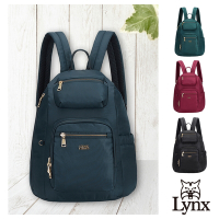 【Lynx】美國山貓輕量尼龍布包多隔層機能後背包 手提/雙肩 藍/綠/紅/黑 組合賣場