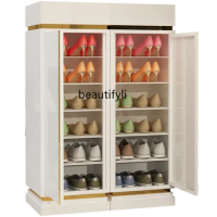 Intelligent Disinfection Shoe Cabinet Home Large Capacity Storage Shoe Rack Entrance Cabinet Simple Modern Locker
