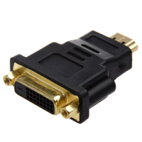DVI 24+1 (DVI-D) Female to HDMI Male Adapter