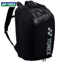 Yonex Genuine 2022 Badminton Backpack With Shoe Compartment Holds Up To 3 Racquets Multifunctional Sports Bag