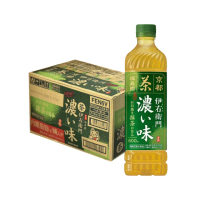 【Suntory 三得利】伊右衛門濃厚綠茶600ml 24瓶/箱(日本綠茶)