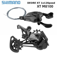 Shimano Deore XT M8100 Derailleur Groupset SL-M8100-R Trigger Shifter Lever and Rear Derailleur for Mountain Bike Cycling Parts