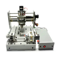 3Axis 4Axis CNC Wood Router CNC 3D Engraving Machine USB Rotary Axis 300W Spindle Mini Lathe Woodworking Machine for PCB Milling