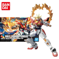 Bandai Genuine Gundam Model Kit Anime Figure HGBF 1/144 Build Burning Collection Gunpla Anime Action Figure Toys for Children